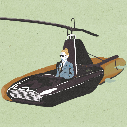 Claudie Linke Illustration_Surf Spaceship Claudie Linke Illustration_Surf Spaceship