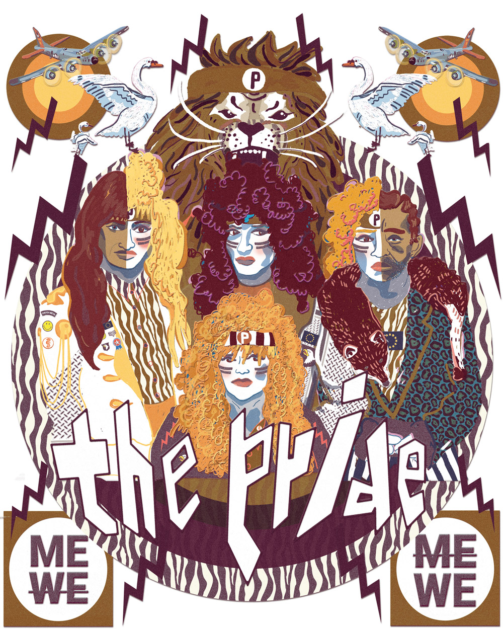 Claudie Linke Illustration_Lala Berlin_The Pride T Shirt